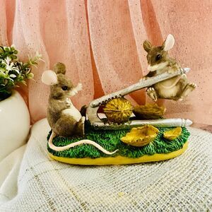 Charming Tails Lets Get Cracking Figurine